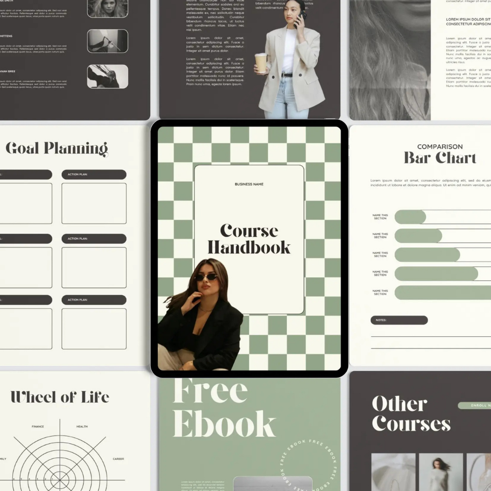 Editable Course Workbook Template