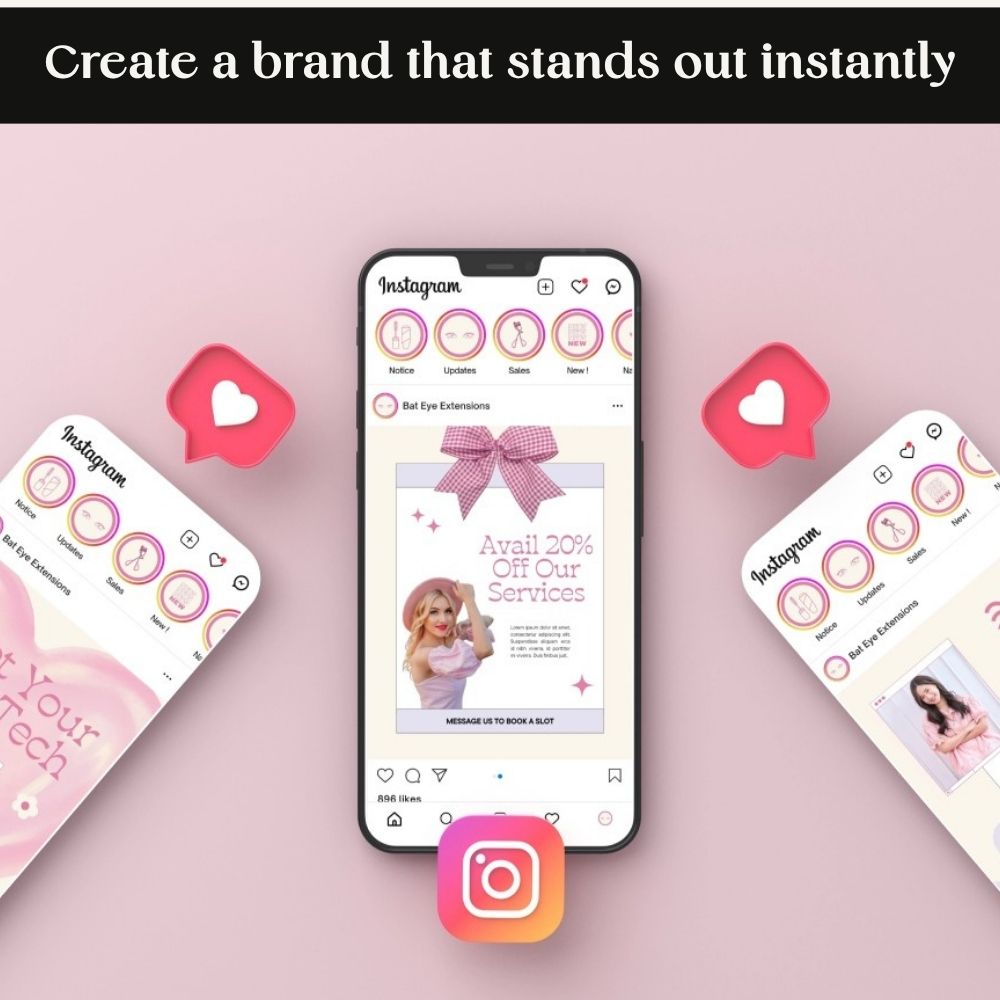 instagram kit for lash technicians