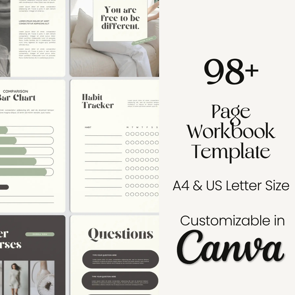 Editable Course Workbook Template