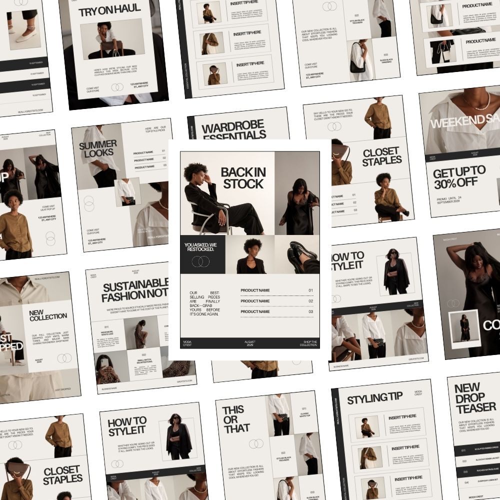 instagram kit for fashion boutique owners